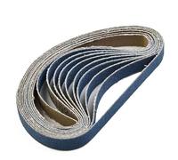 9mm x 533mm P60 Klingspor Zirconia abrasive sanding belts. Price per 25 belts.