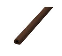 Faithfull Epdm Draught Excluder, D Profile Brown (9mm X 7.5mm)
