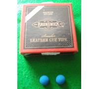 9mm X2 BLUE DIAMOND / BRUNSWICK TIPS + NEW = FREE UK PP