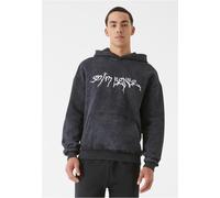 9N1M SENSE Goth Print Hoodie Washed SENSE002