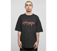 9n1m Sense Goth Washed Short Sleeve T-shirt Black S Men