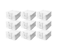 9Pack Compatible For Roidmi EVE Plus Robot Vacuum Cleaner Parts Dust Bag Garbage Storage Bag Replacement Accessories