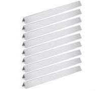 9Pack Stainless Steel Flavor Bars For WEBER For Summit 400 Series, E-420, And S-420 Gas Grills 2007-2016 7121001 7120001 7221001 7220001