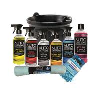 9pc Car Cleaning Kit Wash kit valet Wash Wax Set Drying Towel Cleaning Mit