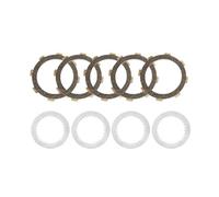 9pc Clutch Friction Steel Plates Kit Compatible With KX80 KX60 Replaces 13089-1009 13088-1010