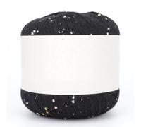 9PC Lace Yarn Crochet Knitting Handmade DIY Weaving Sequined Thread 50g,A05