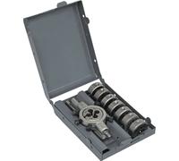 9-Piece Metric Split Die And Holder Set For M3 To M12 Threading - Precision Tool Kit