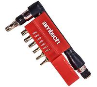 9Pc Offset Security Torx Bit Set, Tamperproof Straight/90° Right Angle Screwdriver Kit with Belt Clip