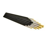 9pc Round Artist Paint Brush/Model Making/Pictures/Washable TE474
