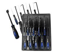 9PC Scraper Hook and Pick Tool Set O Ring Seal Gasket Removal & Mini Hook & Pick for Remove Hoses and Gaskets, Auto and Electronics Maintenance Tools