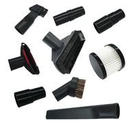 9Pcs 123539-7 123486-2 Replace for DEWALT DCV501HB DCV501LN DCV5011H | Vacuum Attachments Parts with Soft Horsehair Dust Brush and Vacuum Cleaner Filter Adapter Kit Household Cleaning