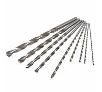 9pcs 150-200 mm Extra Long High-speed Steel HSS Twist Drill Bit Kit ,Diameter 2-10mm High hardness Spiral Drill Bit for Wood Plastic and Aluminum