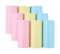 9Pcs 5.7x2.5cm Colorful Photo Paper Replacement Thermal Printing for Children Camera Creative Camera Replacement