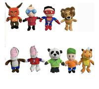 (9pcs) 9pcs/set Stumble Guys Soft Plush Toy Cute Cartoon Game Plushie Kawaii Anime Stuffed Doll Pillow Toys For Children Birthday Gift