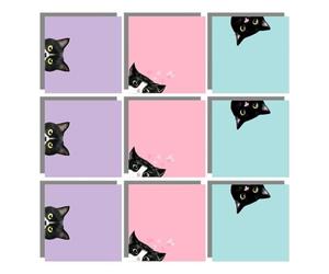 9Pcs Adhesive Notes Strong Adhesive 76X76mm Memo Paper 450Sheets in Total for Writing Journaling Noting Supplies Repositionable Notes for Computer Screens