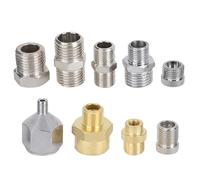 9Pcs Airbrush Adapter Set Airbrush Connector Set for Air Compressor Spray Gun Adapter Accessories A1-A9