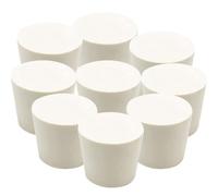 9pcs Beige Fermentation Rubber Stopper for Glass Bottles and Jars