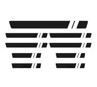 9PCS Car Door Sill Protector for Peugeot Expert 1995-2020 2021 2022 2023 2024 2025, Carbon Fiber Threshold Protection Sticker,Welcome Pedal Decor Accessories -Auto Styling Accessories