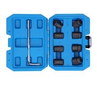 9Pcs Car Stud Remover Installer Set, Professional Stud Removal Tool Kit with No Thread Damage, M10x1.5 M10x1.25 M8x1.25 M6x1.0, High Strength Metal Material for Automotive Repair a