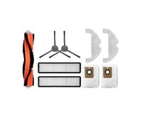 9Pcs 。 Compatible for Dreame Bot D10 Plus RLS3D。 Robot Vacuum Cleaner Washable HEPA Filter Mop Cloth Main Side Brush Dust Bag