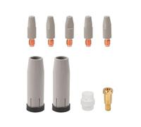 9pcs Conductives Nozzle Rods High Efficiency & Durability Conductives Nozzles Set Simple Installs for 24KD Welding Welding Stability
