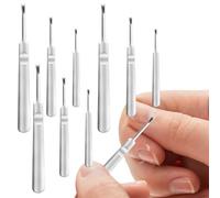 9Pcs Cuticle Trimmer With Cuticle Pusher Cuticle Remover Tool Nails Cleaner Cuticle Pusher Nipper Clipper Fork