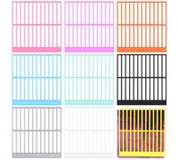 9Pcs Diamonds Painting Rulers 9 Colors Diamond Art Ruler, Reusable Art Alignment Tool for Diamond Painting Guide for Diamonds Painting Enthusiasts