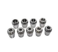 9PCS ER25 Collet Set Spring Collet 3/4/5/6/8/10/12/14/16mm High Precision ER25 Spindle Chuck Set CNC Machining Center