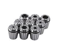 9pcs ER32 Spring Collet Set Lathe Chuck Tool Holder Spring Collet Set for CNC Engraving Machine and Milling Lathe Tool 2 20mm