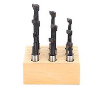 9PCS F1 Type Boring Cutter Set, 3/8 - Inch CNC Milling Tools Kit, High - Speed Steel Boring Bar for Lathe Parts, Includes 9 Different Lengths with Precision Craft for Various Drill