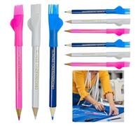 9Pcs Fabric Markers for Sewing - Red,White & Blue Water Soluble Pencils,Erasable Fabric Marking Pens for Dressmaking,Quilting,Embroidery & DIY Crafts - Sewing Machine Accessories & Tracing Tools