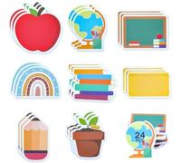 9PCs Friendly Repositionable Note Pad Set of 9, Strong Adhesive for Screens, Journals & Creative Organizing Recyclable Note Pad