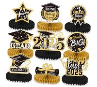 9pcs Graduation Cardboard Decorations For Tables User Friendly And Sturdy Display Ornament For Parties And Ceremonies
