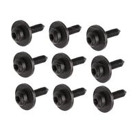 9Pcs Headlight Assy Bolt Screw M6X20 For Audi A4 S4 Q5 Q7 A6 A7 A5 A8 R8 For VW Passat B5 Golf 2010 2011 2012 N90683302 Spare parts