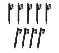 9pcs Hearing Aid Cleaning Brush, Nylon Hearing Amplifier Cleaner Brushes Tools Accessories Supplies with Wax Loop and Magnet for Hear Aids Earbuds Headphones & Electronic Devices