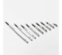 9PCS K5 Grade PH2 Phillips Screwdriver Bit Set, Magnetic Tip Anti-Slip Impact Resistant 1/4" Hex Shank for Drill and Screwdriver