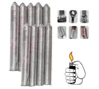 9PCS Low Temperature Universal Welding Rod,Low Melt Solder,Easy Welding Aluminium Brazing Rods,Universal Welding Wire,Brazing Rods with Flux,Stainless Steel Welding Rods,Universal Welding Sticks