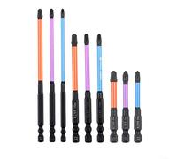9Pcs Magnetic Screwdriver Set, Magnetic Special Slotted Cross Screwdriver for Electrician FPH1 FPH2 65-150mm