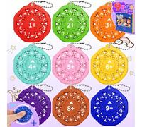 9PCS Math Fidget Spinners,Interactive Math Gmaes Fidget Toys for Kids,Early Education Math Facts Fidget Spinners Gmaes to Relieve Stress(Addition+subtraction)
