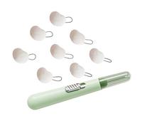 9PCS Multipurpose Nonslip Fleece Clips Without Needle Fasteners Thread Hook Bedding Anchors for Bedding and Tablecloth Double Sided Fleece Bed Sheet Holders
