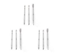 9Pcs Nail Art Stainless Steel Cuticle Spoon Remover Pusher Manicure Pedicure Set