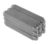 9pcs Number Punch Set for Metal and Leather Crafts Steel Stamps | Readable Marks, Permanent Numbering, Portable Plastic Case, Compact Box for Workshop Use