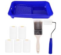 9Pcs Paint Roller Set, 2in Mini Paint Roller Set Sponge Gloss Mini Rollers for Painting for Painting and Renovating of House and Furniture DIY Painting Trimming Edge Patching