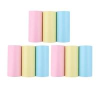 9Pcs Photo Thermal Rolls 57x25mm for Creative Camera Printing Replacement Camera Thermal Printing Paper Rolls
