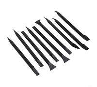 9Pcs Plastic Scraper Set Non-Scratch Multi-Purpose Cleaning Tools with Wide, Narrow and Pointed Heads Compatible with Compatible with for Removing
