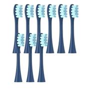 9PCS Replacement Brush Heads，Compatible for Oclean Flow/X PRO /F1/Z1/One/ Air2 Sonic Electric Toothbrush Nozzles Soft(9 LANOC)
