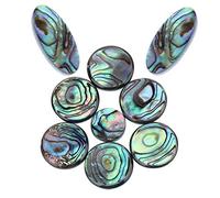 9pcs Saxophone Key Button, Sax Abalone Shell Key Buttons Saxophone Key Button Inlays Musical Instrument Accessory