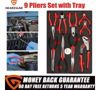 Sealey Pliers Set – Siegen S01277 – Tool Tray – 9 Piece