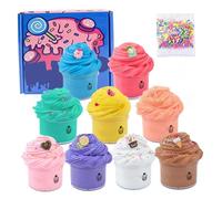 9Pcs/Set Squeeze Toys, Scented Soft Non-Sticky Ice Cream Anxiety Toys with Slow Rising Effect for Birthday Gifts Party Favors