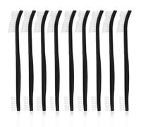 9Pcs Small Cleaning Brushes Set,Double-Ended Nylon Detailing Crevice Brushes 7Inch All Purpose Small Cleaning Brush Stiff Bristles Brushes for Kitchen, Sink, Bathroom, Gaps, Corner, Small Space